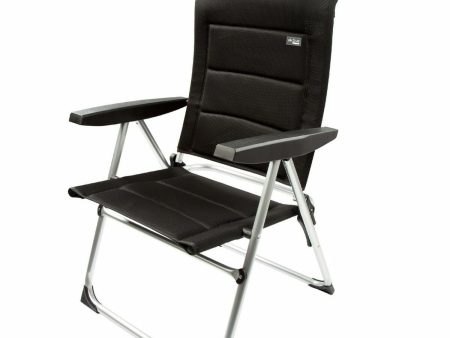 Beach Chair Aktive Deluxe Foldable Black 49 x 105 x 59 cm (2 Units) Supply