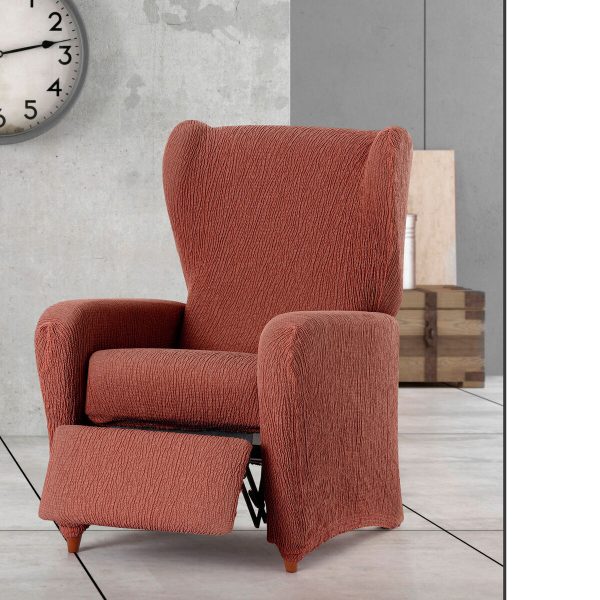 Armchair slipcovers Eysa TROYA Orange 90 x 100 x 75 cm For Sale