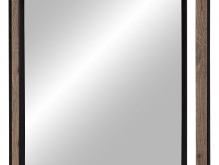 Wall mirror NUDE Black Beige 70 x 2 x 70 cm Hot on Sale