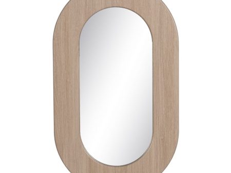 Wall mirror Natural 50 x 2,2 x 85 cm Fashion