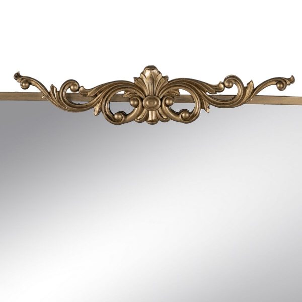 Wall mirror Golden 62 x 16 x 65 cm For Discount