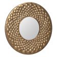 Wall mirror Golden 81 x 3 x 81 cm Sale