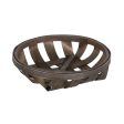 Basket set Brown Wood 51 x 51 x 9 cm (3 Units) For Discount