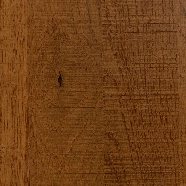 Table Black Natural MDF Wood 80 x 80 x 75 cm For Sale