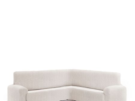 Sofa Cover Eysa JAZ White 110 x 120 x 600 cm Fashion