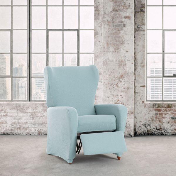 Armchair slipcovers Eysa BRONX Aquamarine 90 x 100 x 75 cm Discount