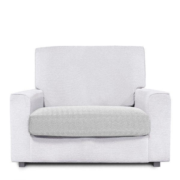 Sofa Cover Eysa JAZ White 85 x 15 x 100 cm Discount