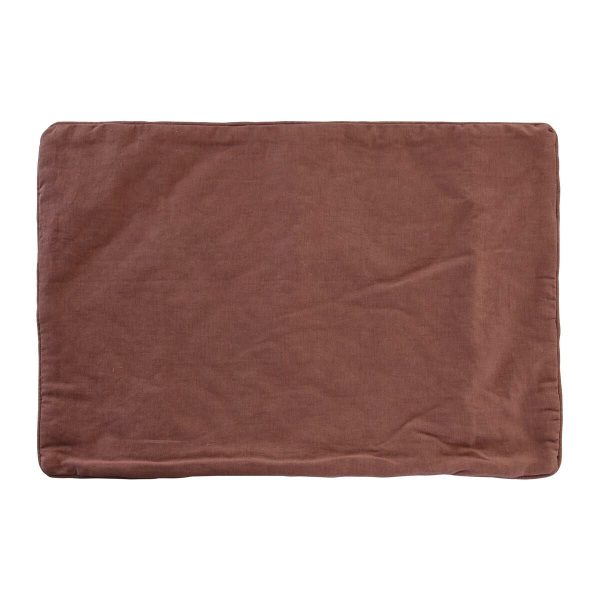 Cushion cover DKD Home Decor 60 x 1 x 40 cm Brown Rhombus Cheap