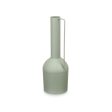 Vase Height Green Steel 13 x 39 x 13 cm (6 Units) Online Sale