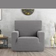 Armchair slipcovers Eysa JAZ Grey 70 x 120 x 130 cm on Sale