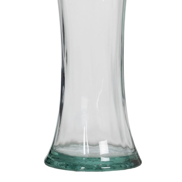 Vase WE CARE Beige recycled glass 20 x 20 x 30 cm Online Hot Sale