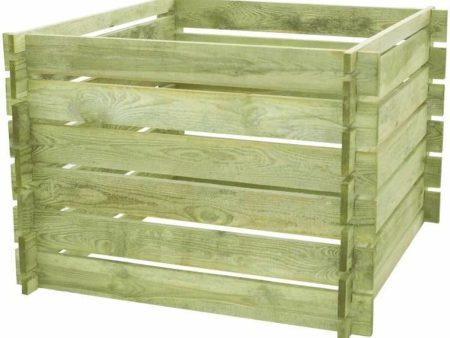 Planter Ekju Wood 73 x 73 x 65 cm Cheap