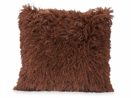 Cushion Brown Cotton Polyester 45 x 2 x 45 cm (6 Units) Supply