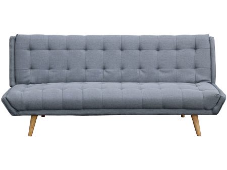 Sofabed Alexandra House Living Grey 190 x 87 x 83 cm Discount