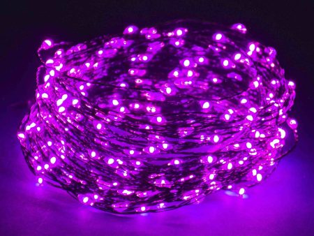 Wreath of LED Lights LED Fuchsia 480 For Sale