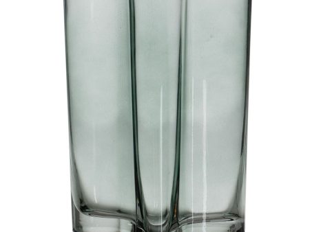 Vase Blue Crystal 15 x 9 x 20,5 cm Online