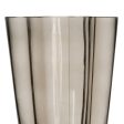 Vase Grey Crystal 15,5 x 15 x 25 cm Hot on Sale