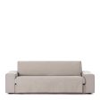 Sofa Cover Eysa VALERIA Light grey 100 x 110 x 190 cm For Cheap