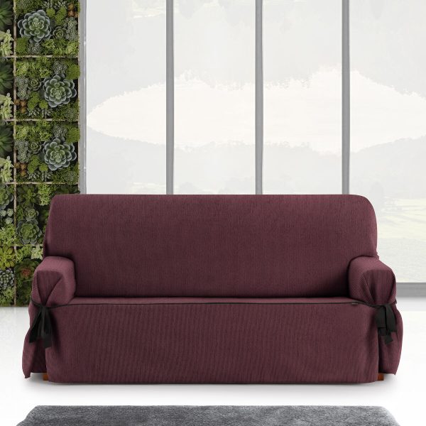 Sofa Cover Eysa MID Burgundy 100 x 110 x 180 cm Hot on Sale