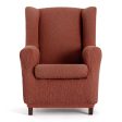 Armchair slipcovers Eysa TROYA Orange 80 x 100 x 90 cm For Discount