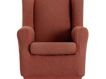 Armchair slipcovers Eysa TROYA Orange 80 x 100 x 90 cm For Discount