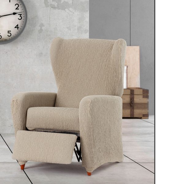 Armchair slipcovers Eysa TROYA Light brown 90 x 100 x 75 cm Fashion