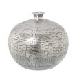 Vase Alexandra House Living Silver Ceramic 20 x 19 cm on Sale