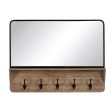 Wall mirror Black Beige 90 x 13 x 66 cm For Cheap