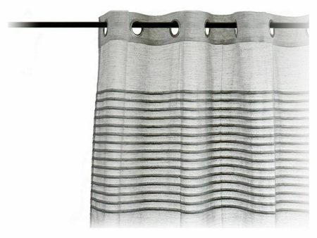 Curtains 140 x 260 cm Light grey (6 Units) For Sale