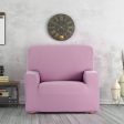 Armchair slipcovers Eysa BRONX Pink 70 x 110 x 110 cm Supply