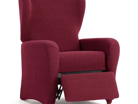 Armchair slipcovers Eysa JAZ Burgundy 90 x 120 x 85 cm Fashion