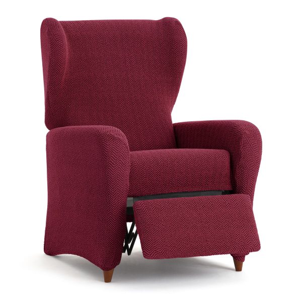 Armchair slipcovers Eysa JAZ Burgundy 90 x 120 x 85 cm Fashion