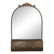 Wall mirror Golden 47 x 17,5 x 53 cm For Sale