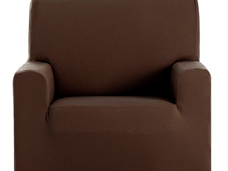 Armchair slipcovers Eysa BRONX Brown 70 x 110 x 110 cm on Sale