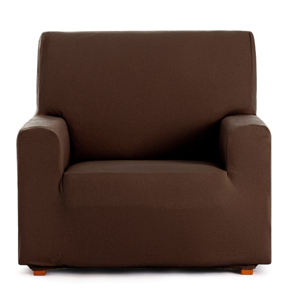 Armchair slipcovers Eysa BRONX Brown 70 x 110 x 110 cm on Sale