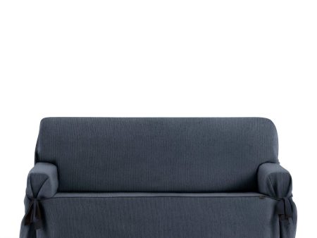 Sofa Cover Eysa MID Blue 100 x 110 x 230 cm For Sale