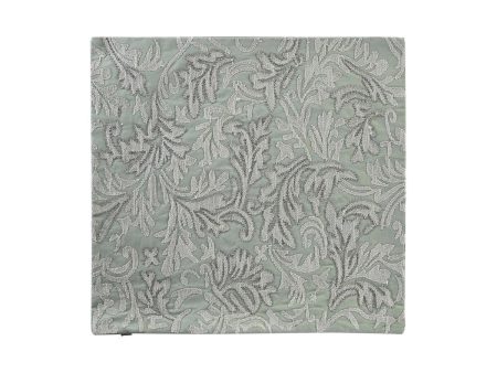 Cushion cover DKD Home Decor Floral Green 50 x 1 x 50 cm Online Hot Sale