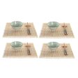 Sushi Set DKD Home Decor 14,5 x 14,5 x 35 cm Stoneware Oriental (16 Pieces) Cheap