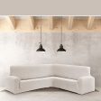 Sofa Cover Eysa JAZ White 110 x 120 x 600 cm Fashion