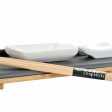 Sushi Set DKD Home Decor Brown Black Natural Bamboo Board 30 x 10 x 3,5 cm (9 Pieces) (30 x 10 x 3,5 cm) Hot on Sale