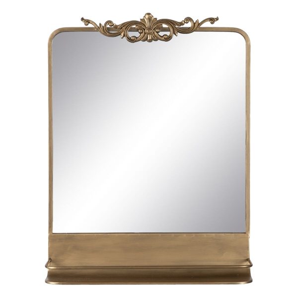 Wall mirror Golden 62 x 16 x 65 cm For Discount