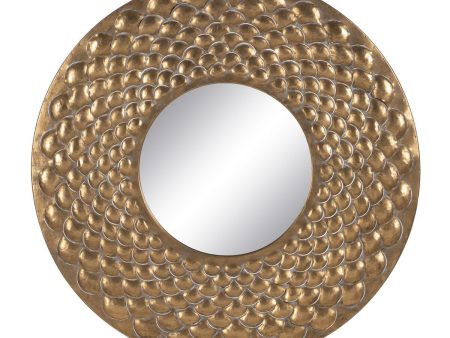 Wall mirror Golden 81 x 3 x 81 cm Sale