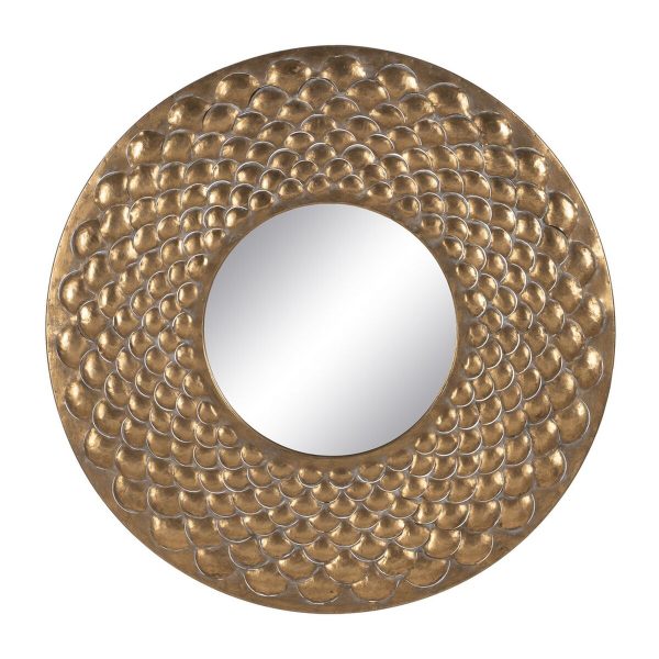 Wall mirror Golden 81 x 3 x 81 cm Sale