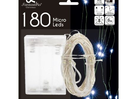 Strip of lights LED White 18,5 m Discount