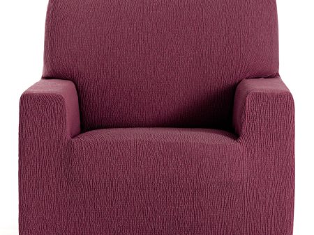 Armchair slipcovers Eysa TROYA Burgundy 70 x 110 x 110 cm Online Sale