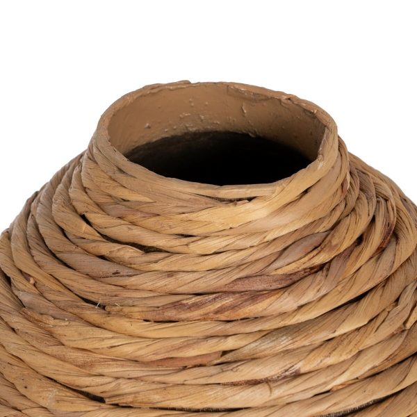 Vase Natural Natural Fibre 26 x 26 x 41 cm Discount