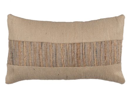 Cushion Beige 30 x 50 cm Supply