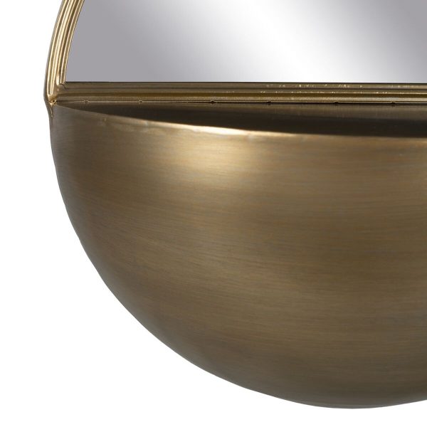 Wall mirror Golden 36 x 17 x 40 cm Sale