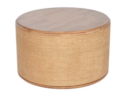 Small Side Table Home ESPRIT Natural Rope Fir 70 x 70 x 42 cm Online