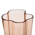 Vase Brown Crystal 15,5 x 15 x 30 cm For Cheap